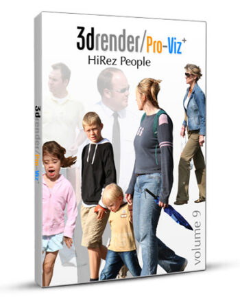 Pro-Viz(TM) PNG People Cutouts Vol. 09